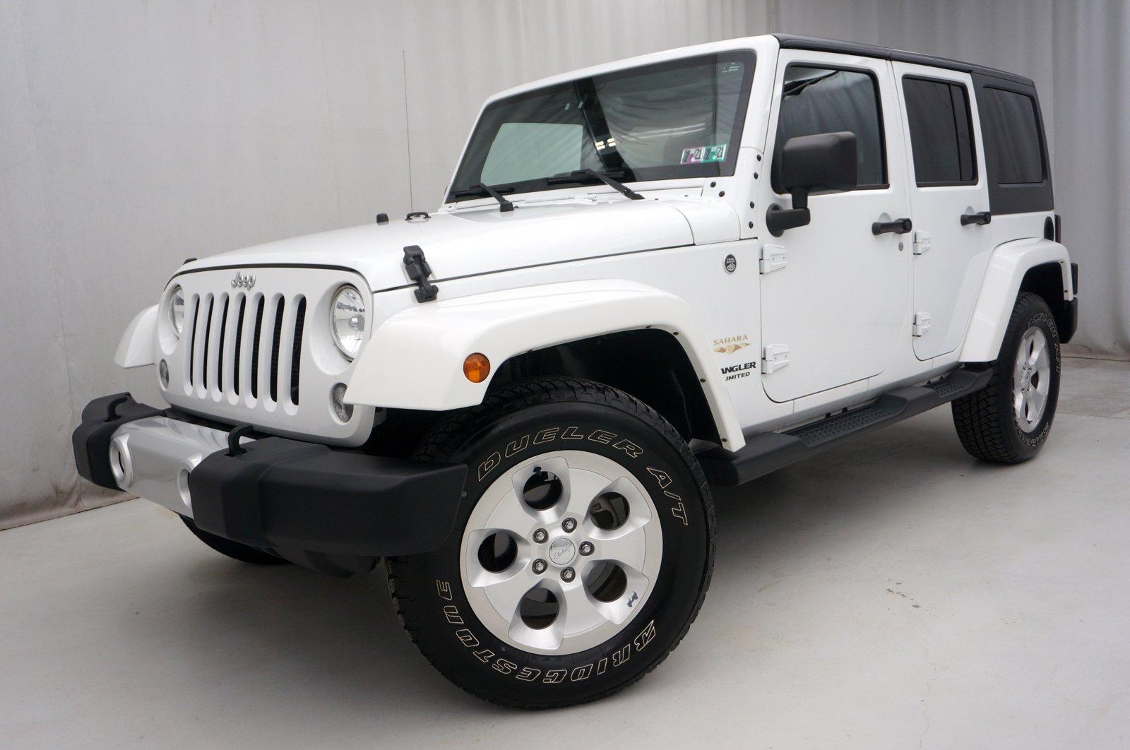 Used 2015 Jeep Wrangler Unlimited Sahara For Sale (Sold) | Motorcars of ...