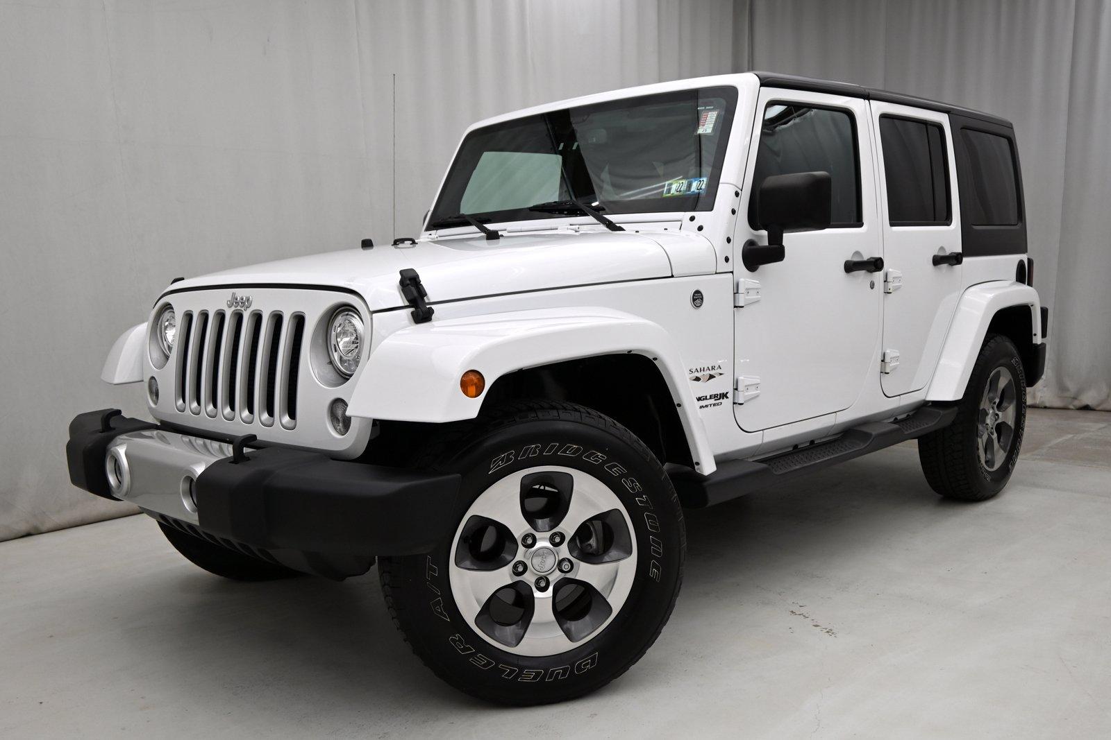 Used 2018 Jeep Wrangler Unlimited Sahara For Sale (Sold) | Motorcars of ...